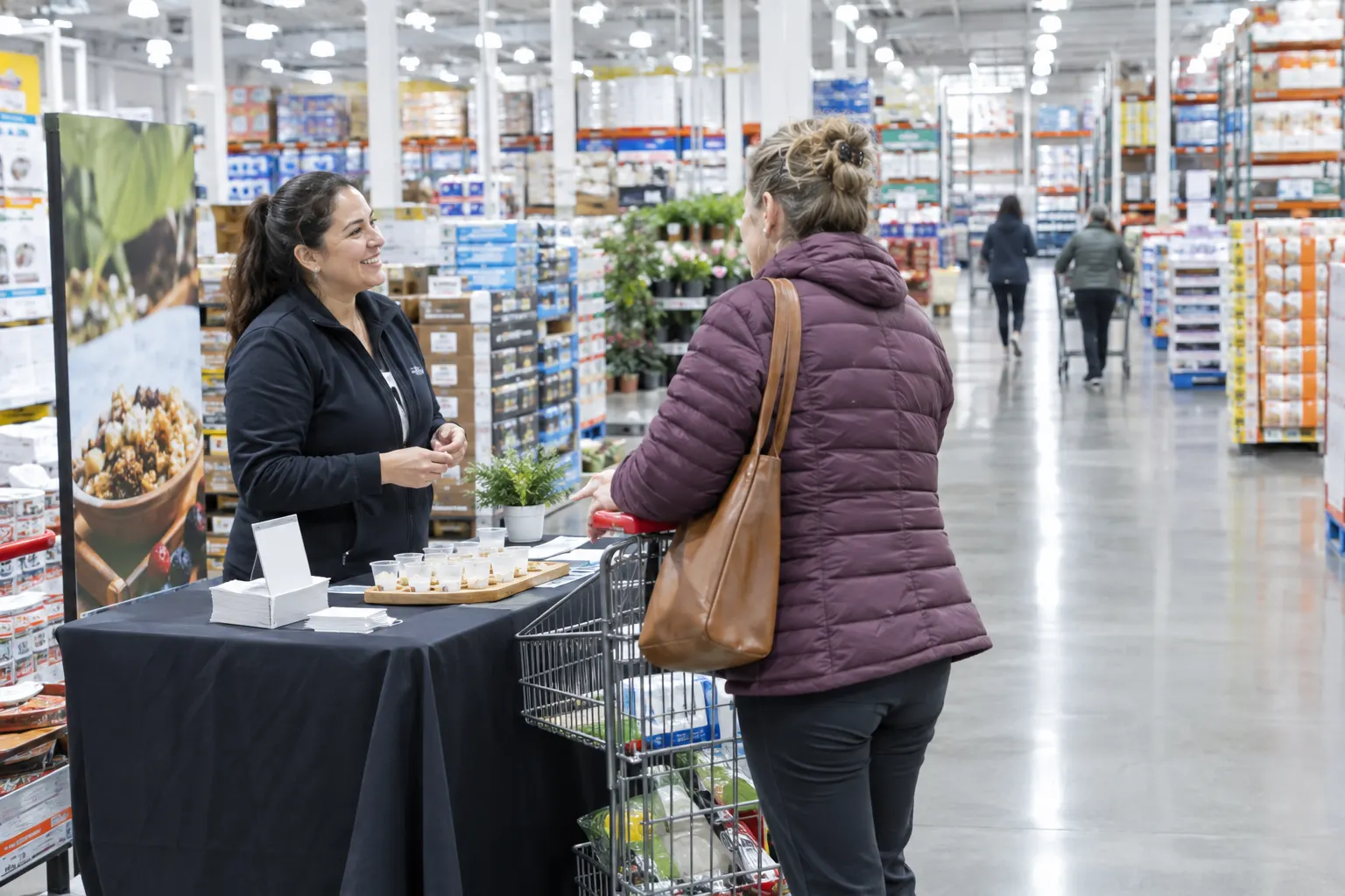 Retail sales floor